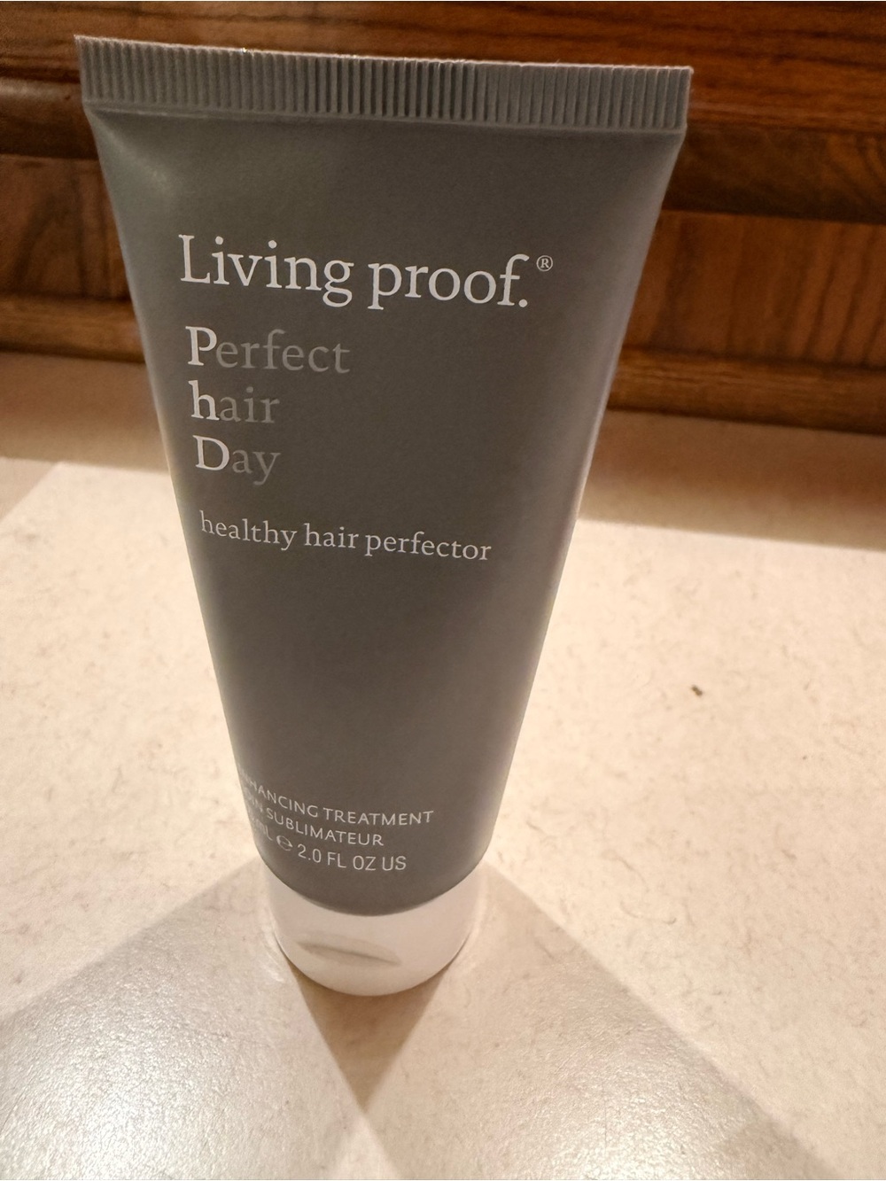 Living proof gray Perfect hair Day healthy hair perfector tube